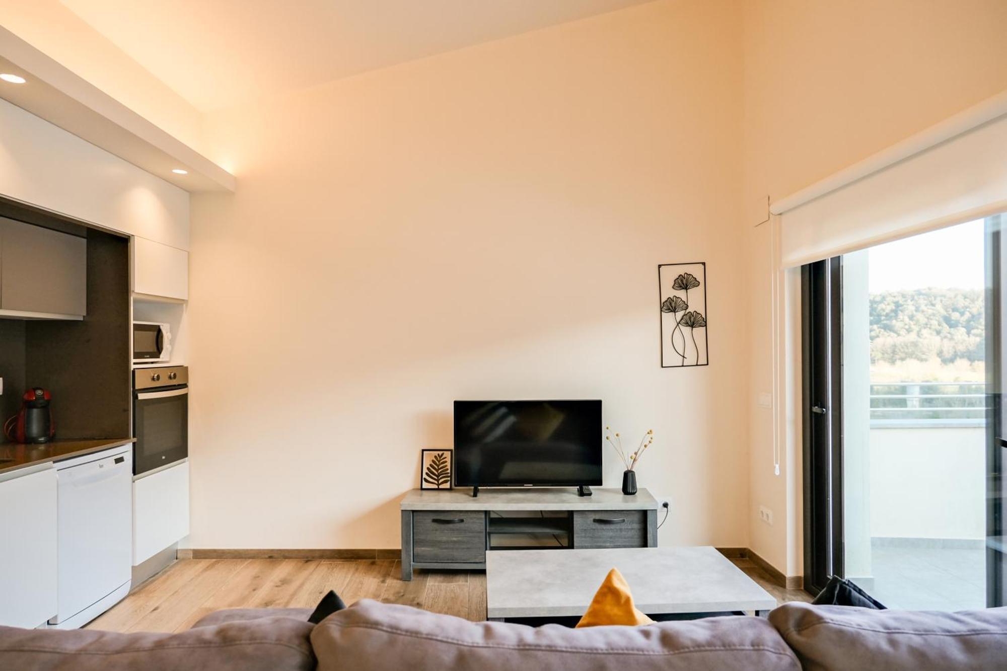 Can Cintet 3 Apartamento Con Terraza En Besalú Eksteriør bilde